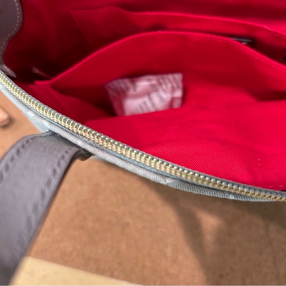 Dooney& Bourke signature gray and white quilted handbag Ruby Style 799344784928 - Picture 15 of 16